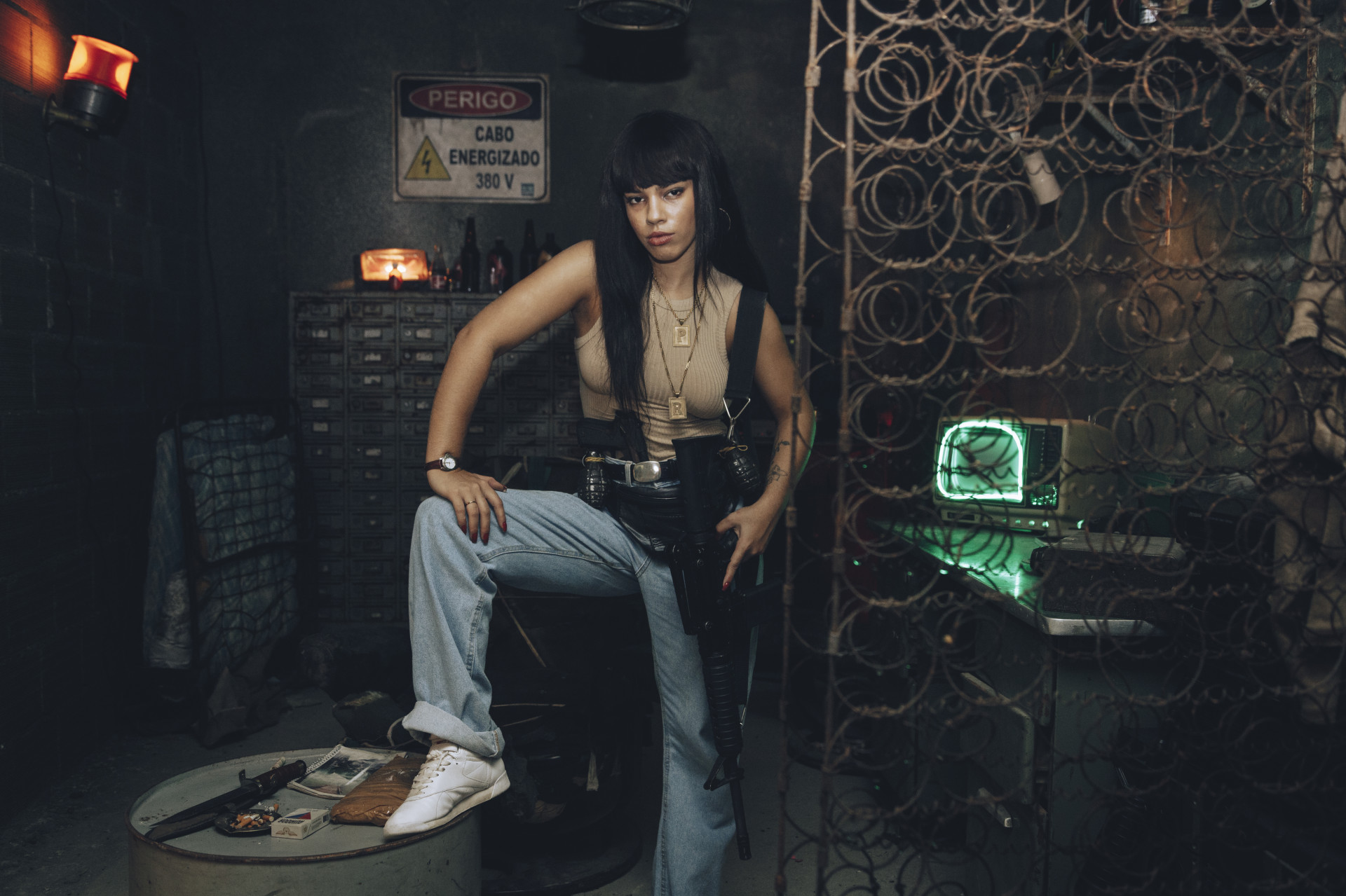 Maria Bomani interpreta Rebeca em 'Bandida: a número 1' - Karime França / Divulgação