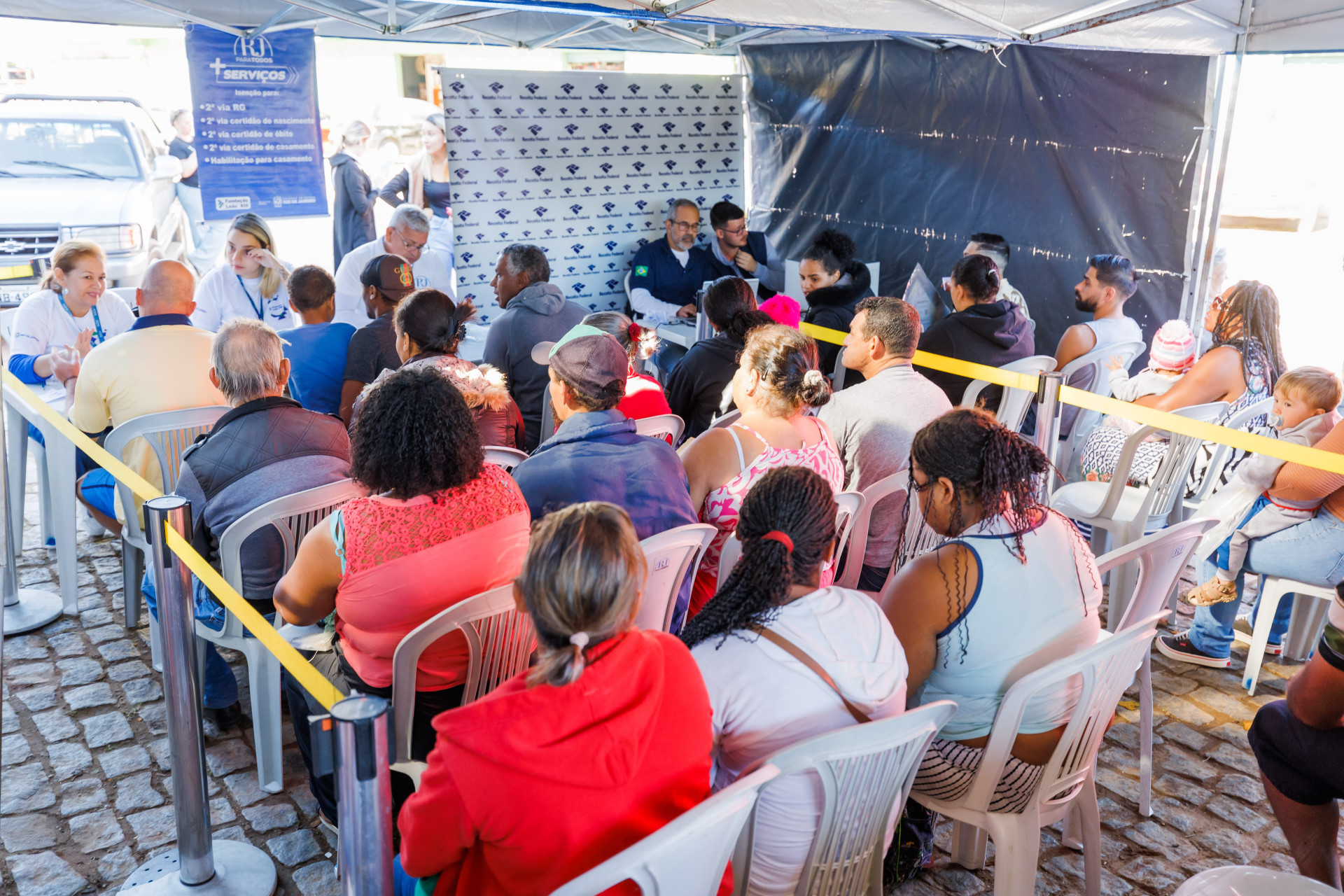 Também participaram da ação o Procon, com orientações gerais sobre direitos do consumidor - Bruno Nepomuceno