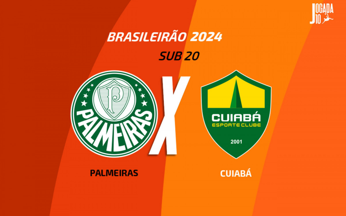 Palmeiras x Cuiabá, pelo Brasileirão Sub-20: onde assistir, escalações e arbitragem