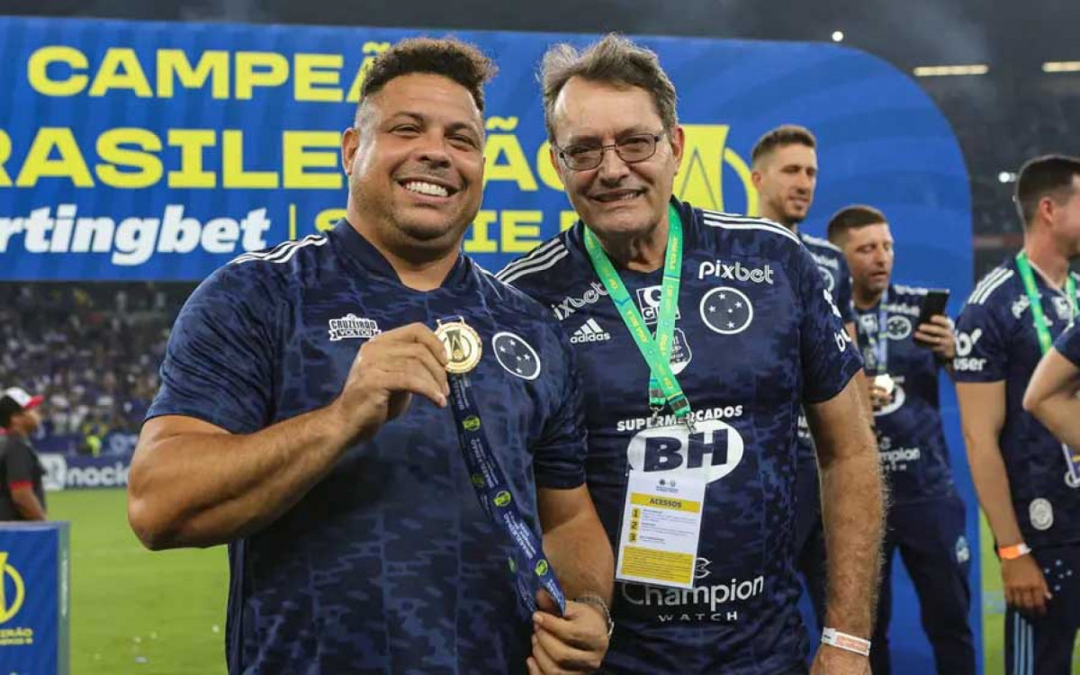 Ronaldo vendeu a SAF do Cruzeiro para Pedro Lourenço