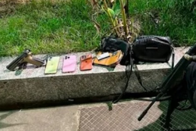 Perseguição e troca de tiros termina com criminoso preso em Mesquita