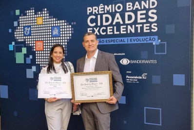 Município conquista primeiro lugar no Prêmio Cidades Excelentes 2024