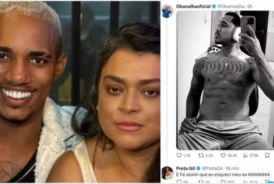 Preta Gil comenta foto de artista baiano sem camisa: 'Foi assim que esqueci meu ex'