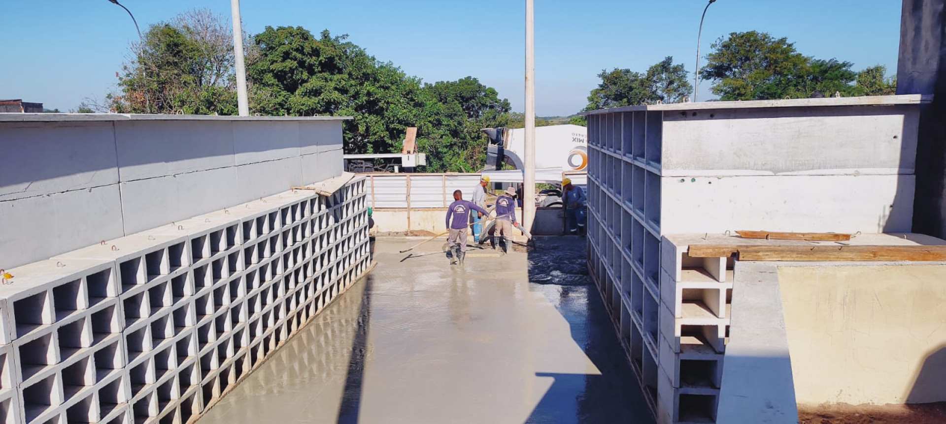 Prefeitura de Saquarema segue com a construção do novo cemitério de Sampaio Corrêa - Divulgação/Prefeitura de Saquarema
