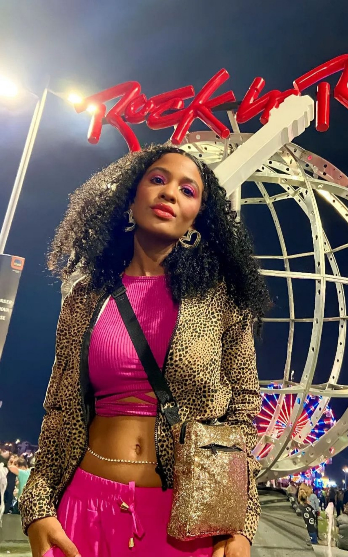 A produtora de eventos Maria Clara Nunes foi em todas as edi&ccedil;&otilde;es do RIR desde 2011 - Arquivo pessoal