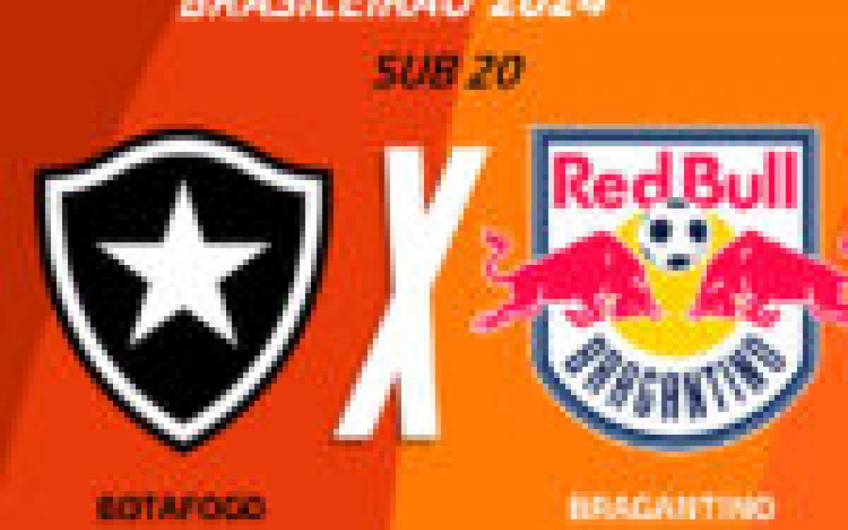 Botafogo x Bragantino (Brasileirão Sub-20): onde assistir, escalações e arbitragem