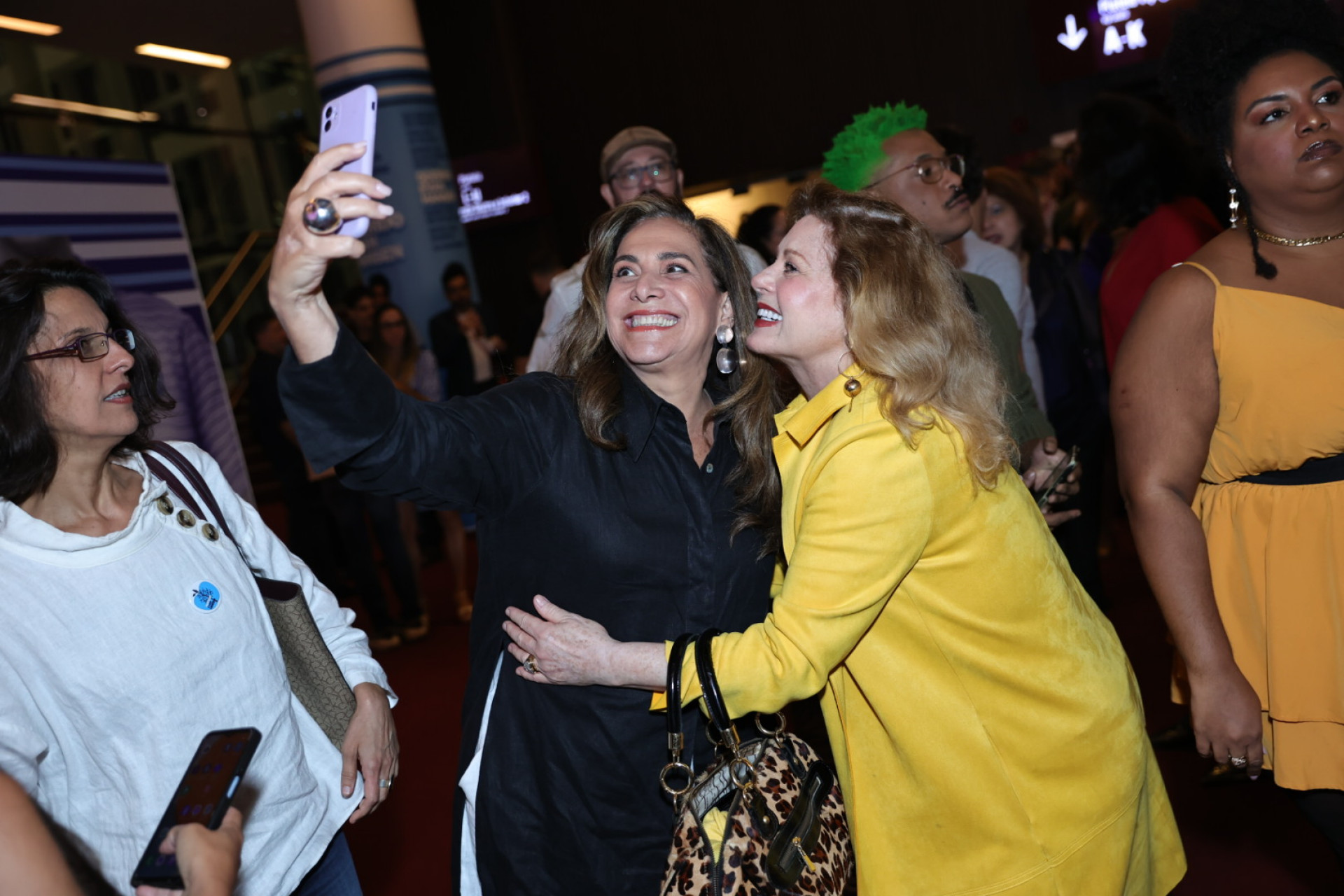 Totia Meireles e Vera Fischer - Anderson Bordê / Agnews