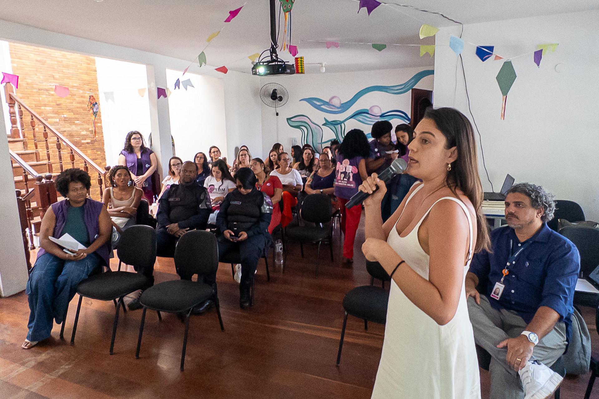 Encontro debate estratégias para garantir participação dos homens no combate à violência contra a mulher  - Foto: Divulgação