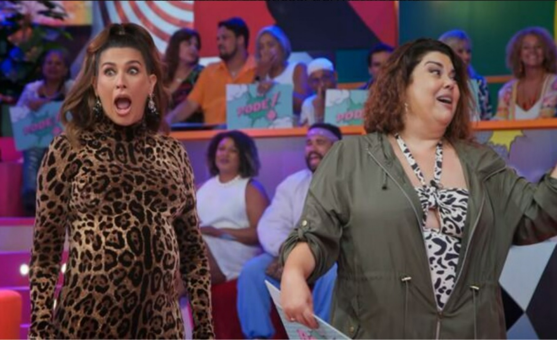 Fabiana Karla faz revelação íntima durante o 'Quem Não Pode Se Sacode' - Reprodução de vídeo