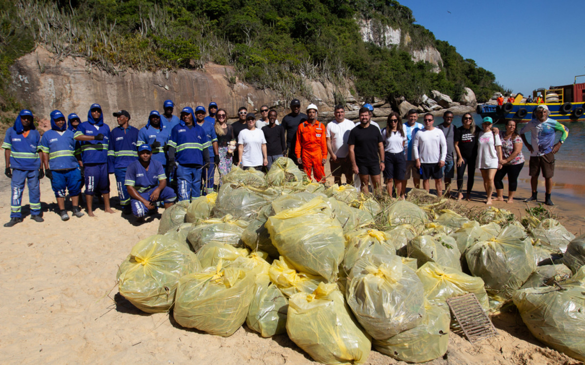 Ação de Limpeza Ilha do Francês
