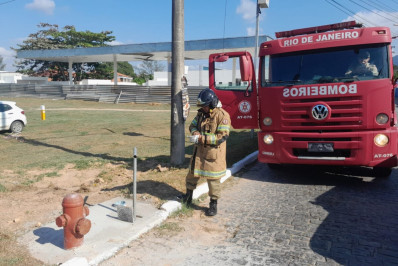Barra de São João recebe primeiro hidrante para combate a incêndios