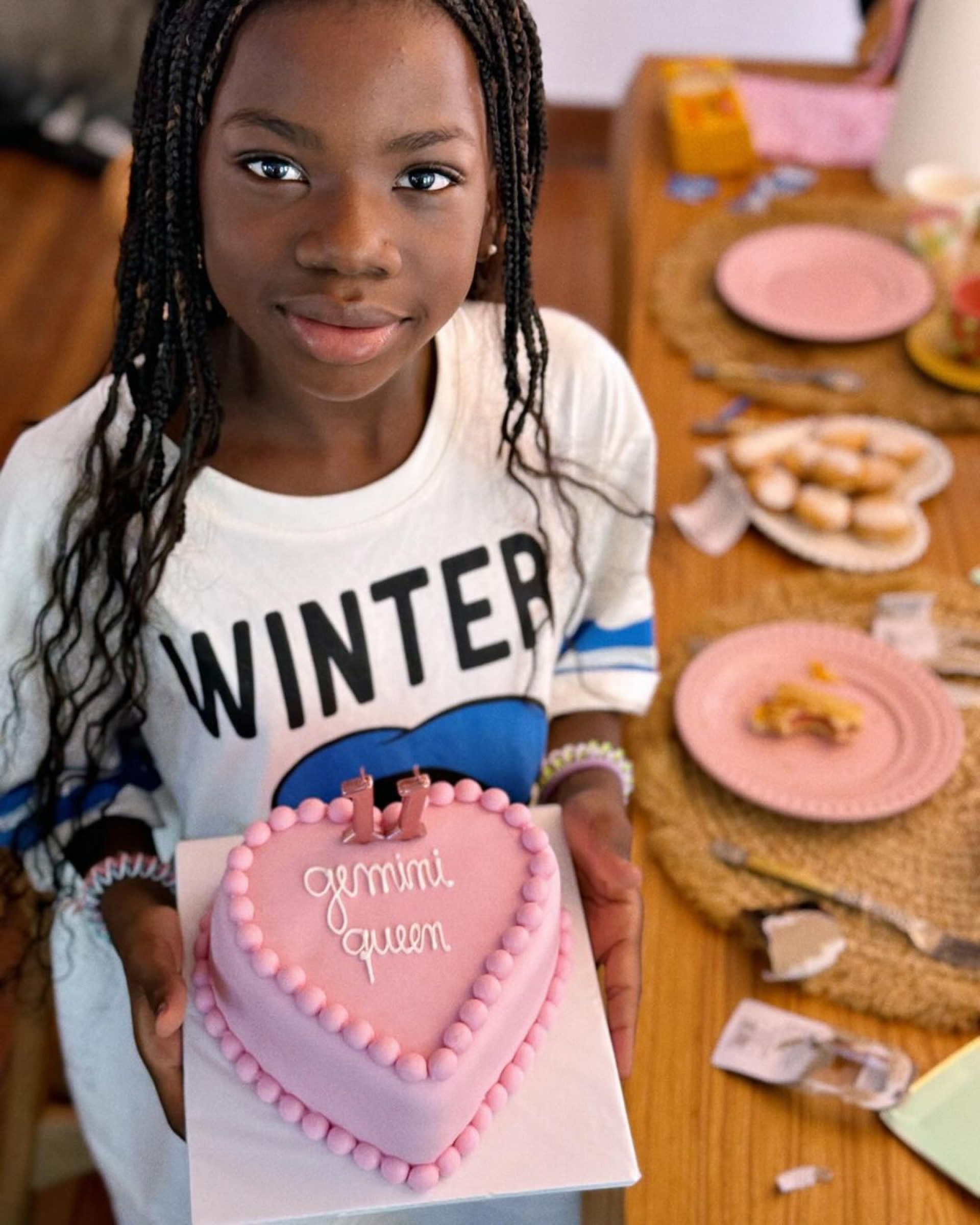 Giovanna Ewbank e Bruno Gagliasso celebram aniversário da filha, Títi com café da manhã especial - Reprodução / Instagram 
