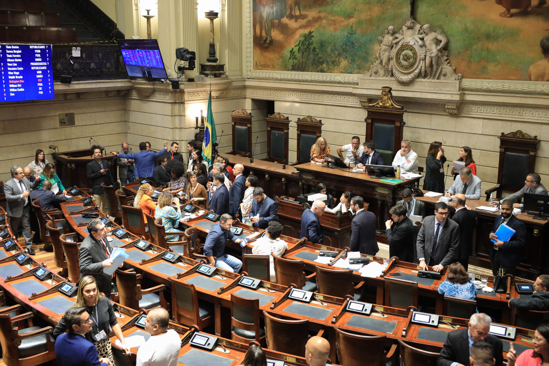 Câmara de Vereadores do Rio aprovam regulamentação de instrumentos previstos no Plano Diretor - Divulgação/Câmara Municipal do Rio
