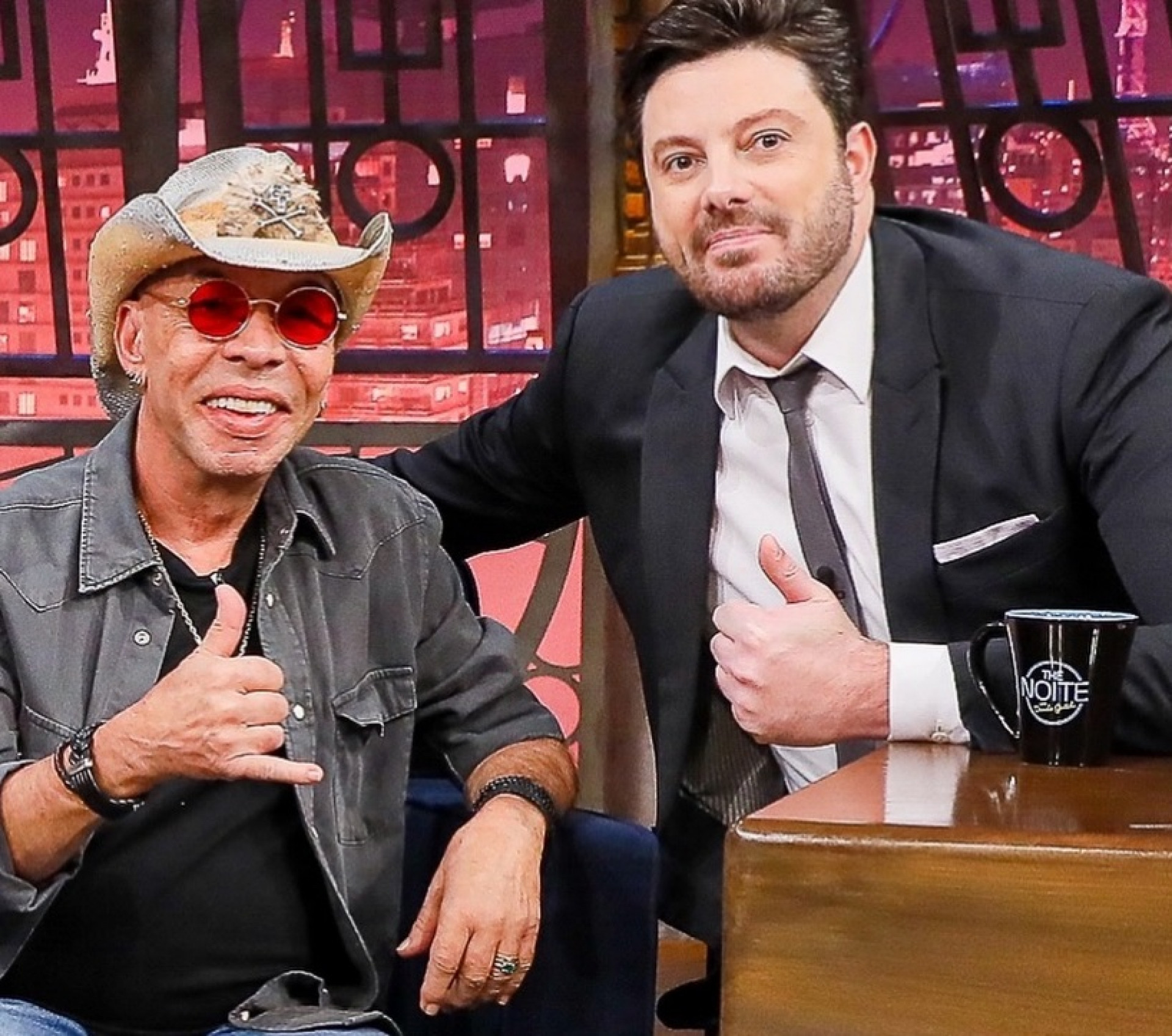 Chrystian e Danilo Gentili - Reprodução do Instagram