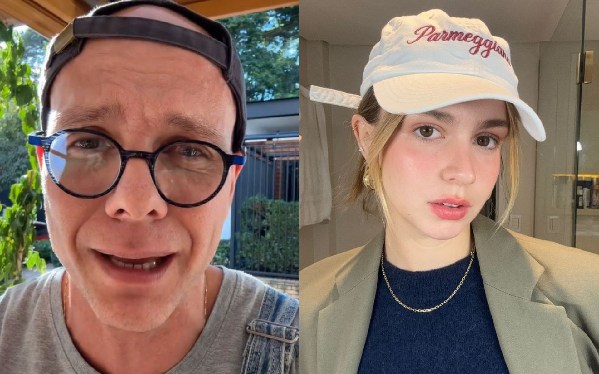 Fernando Scherer defende a filha de comentários inconvenientes  - Reprodução / Instagram