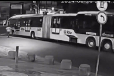 Vídeo mostra momento em que motorista corre atrás de BRT desgovernado antes de morrer atropelado