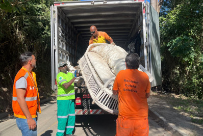 Clin realiza mais uma ação do projeto Bota Fora