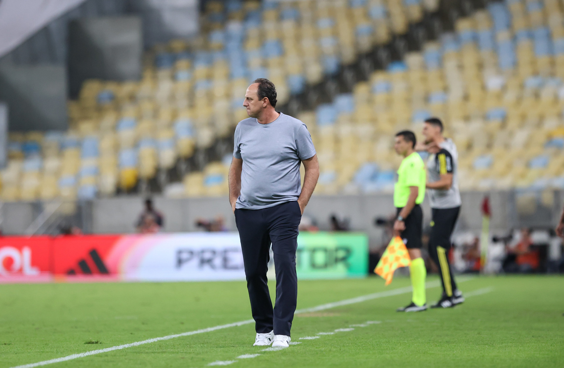 Rog&eacute;rio Ceni &eacute; o t&eacute;cnico do Bahia - Let&iacute;cia Martins/EC Bahia