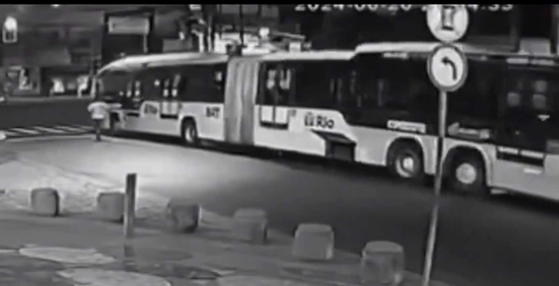 Jorge Henrique Marçal, de 45 anos, morreu após ser atropelado por um BRT em Santa Cruz - Reprodução