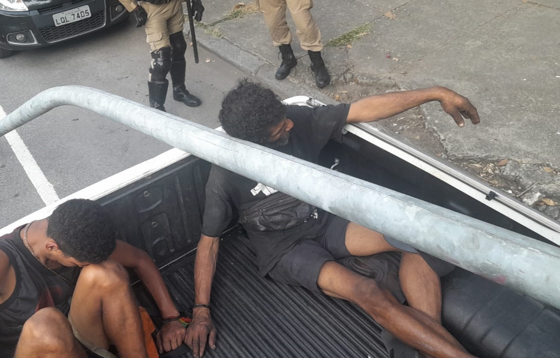 Os detidos têm 26 e 45 anos - Divulgação / Guarda Municipal