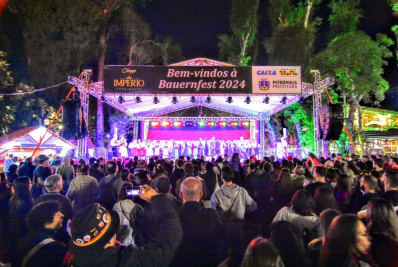 Cerimônia de abertura da 35ª Bauernfest é realizada em Petrópolis