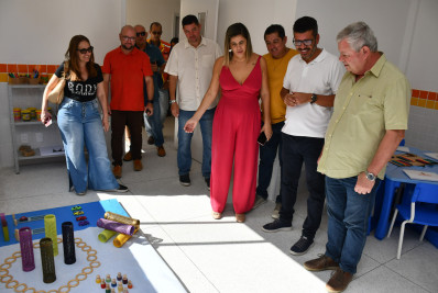 Obras da UMEI da Ponta D’Areia entram em fase final