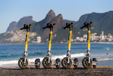 Cidade do Rio volta a oferecer serviço de aluguel de patinetes elétricos