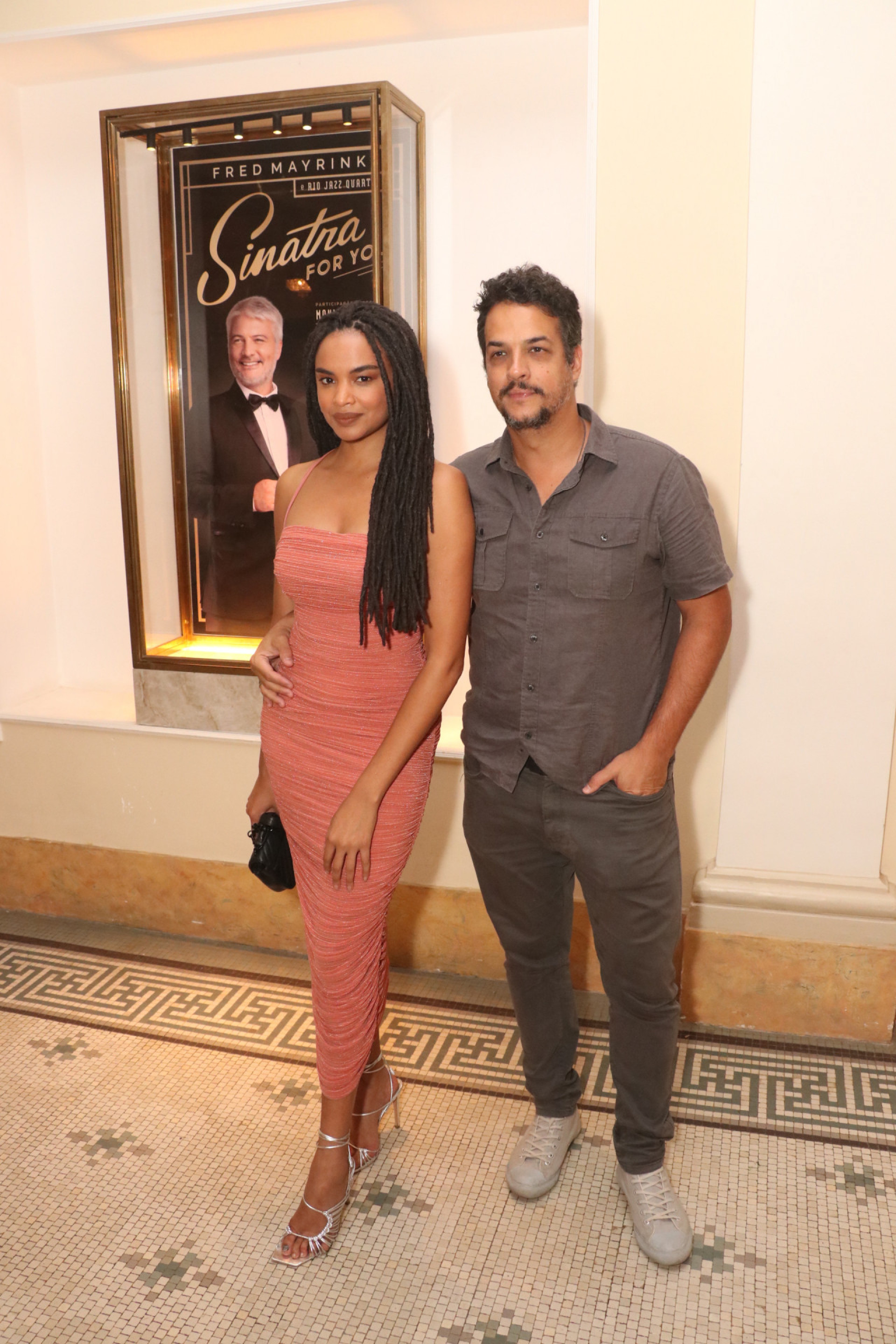 Lucy Ramos e o marido, Thiago Luciano - Rogério Fidalgo/ Agnews