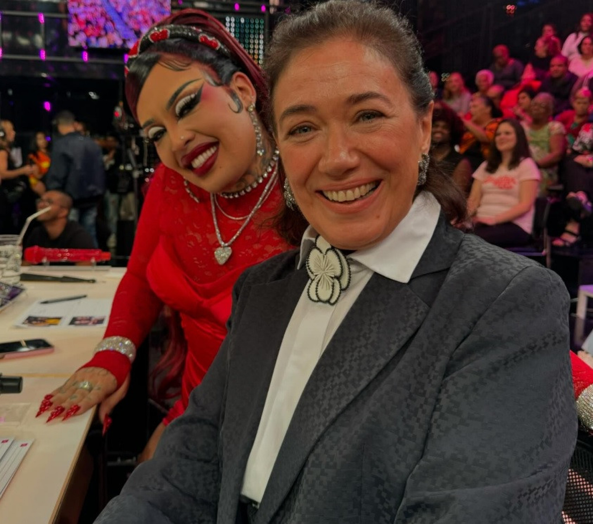 Lilia Cabral e Gloria Groove - Reprodução do Instagram