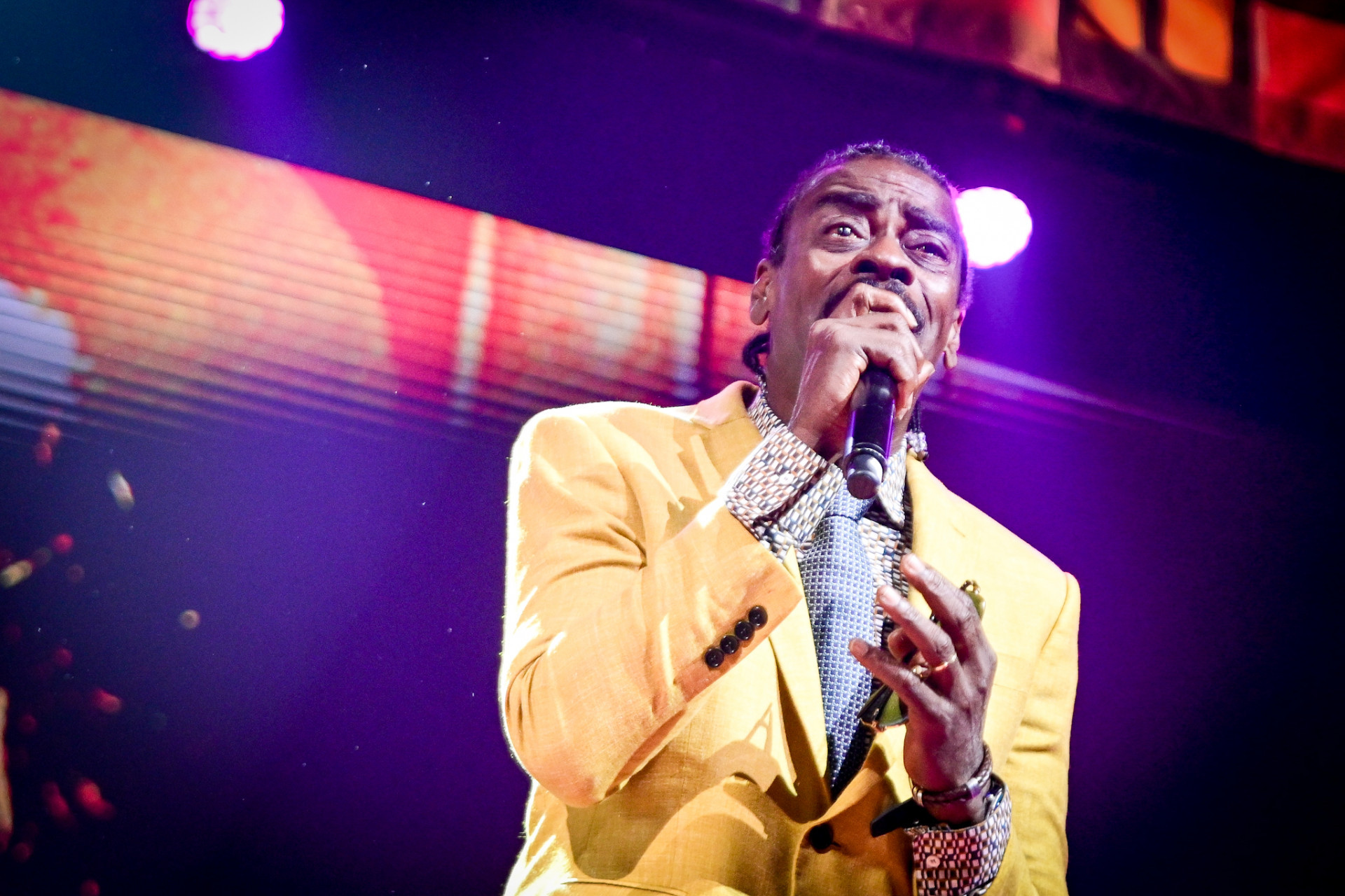 Seu Jorge canta com Zeca Pagodinho - Leo Franco / AgNews