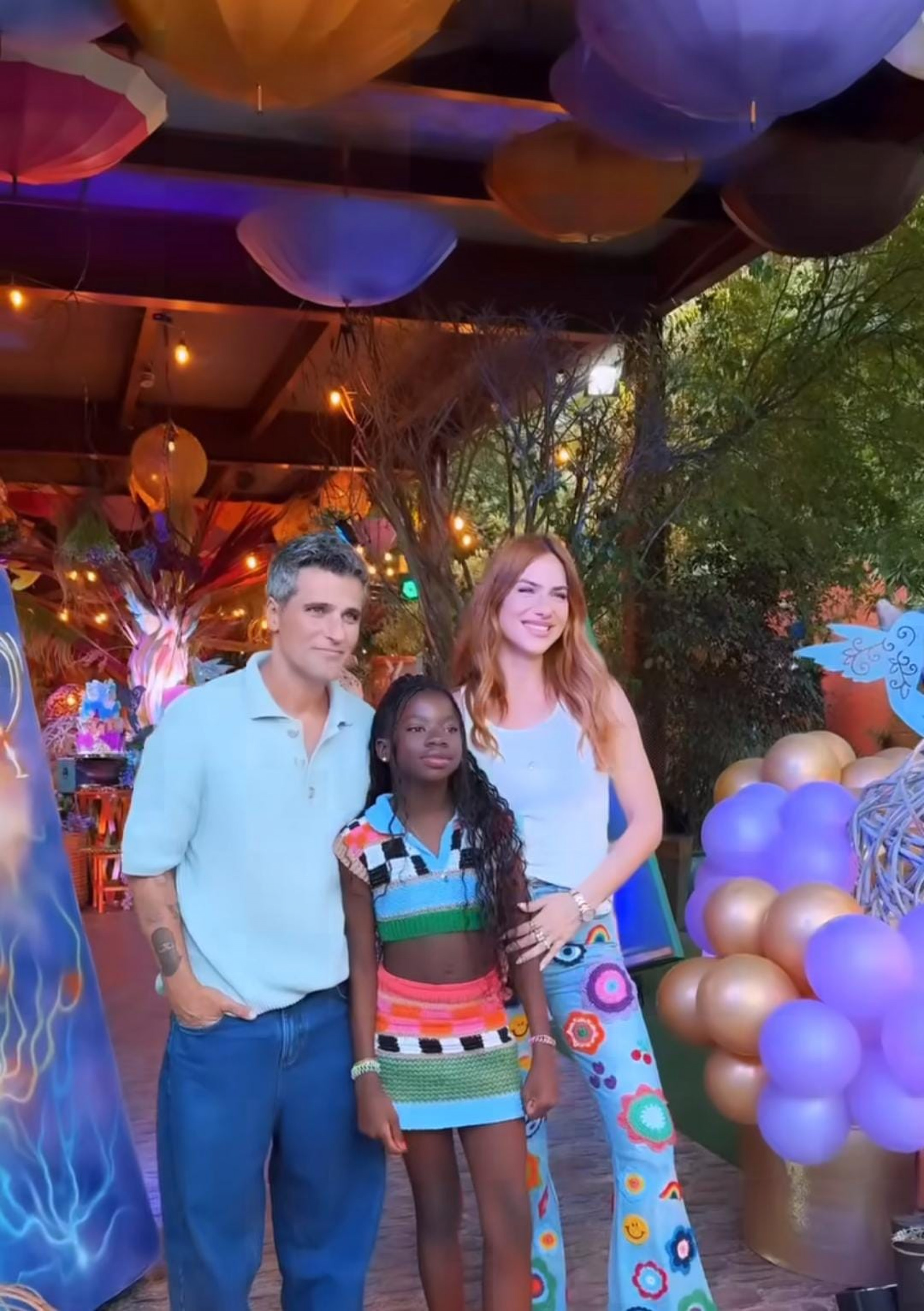 Giovanna Ewbank e Bruno Gagliasso celebram 11 anos da filha Titi com festão - Reprodução / Instagram