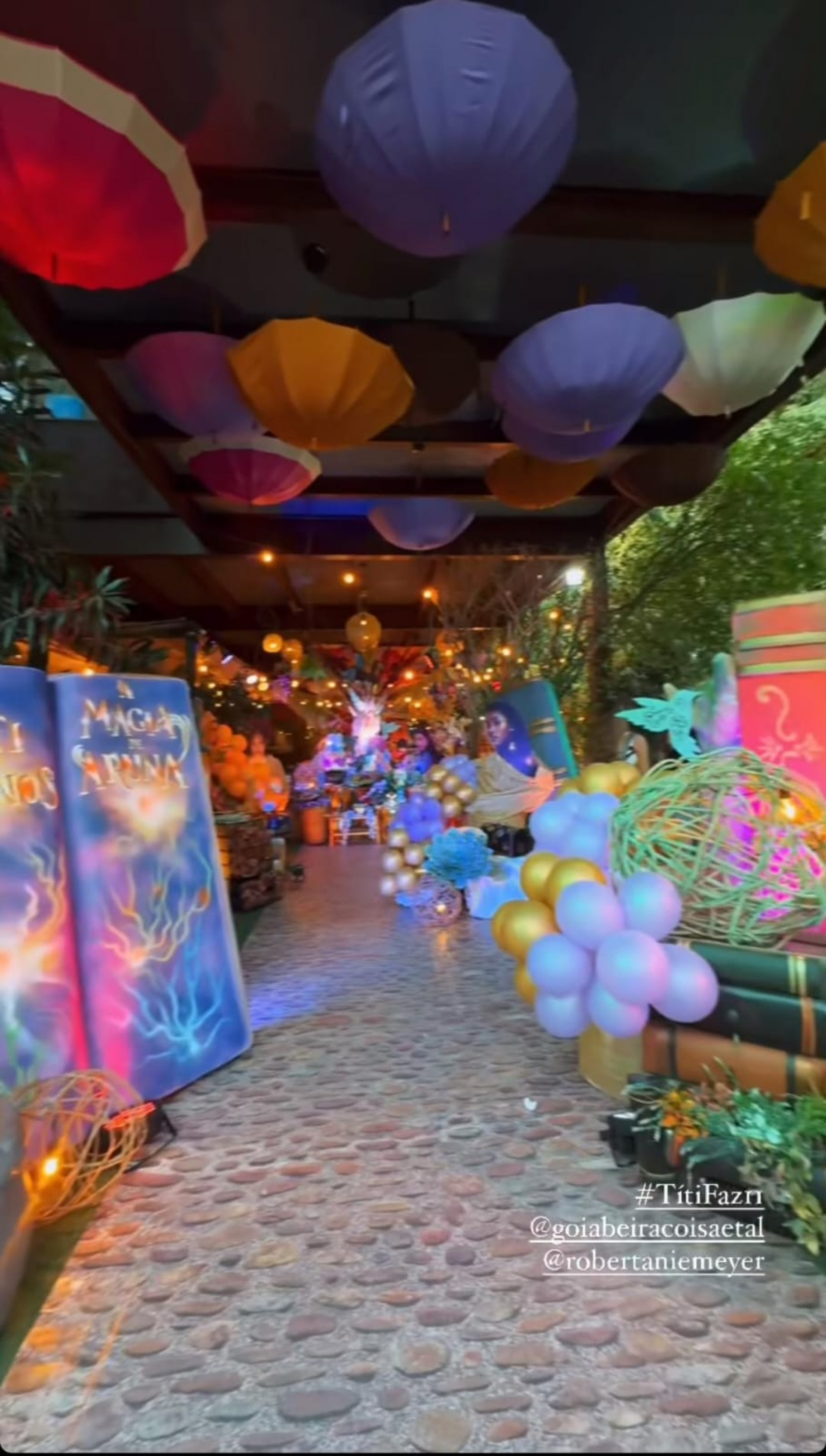 Giovanna Ewbank e Bruno Gagliasso celebram 11 anos da filha Titi com festão - Reprodução / Instagram