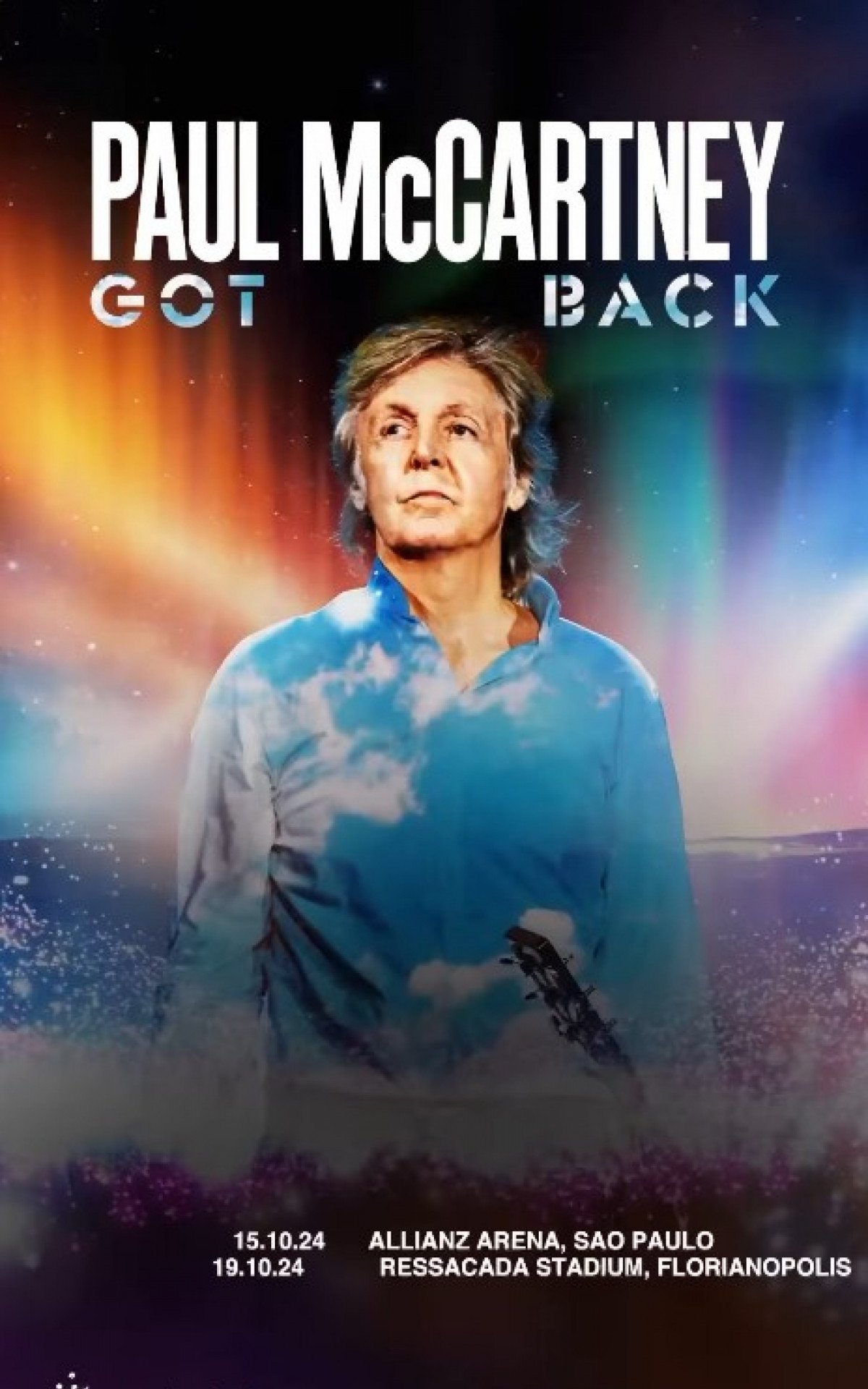 Paul McCartney anuncia dois shows no Brasil - Reprodução / Instagram