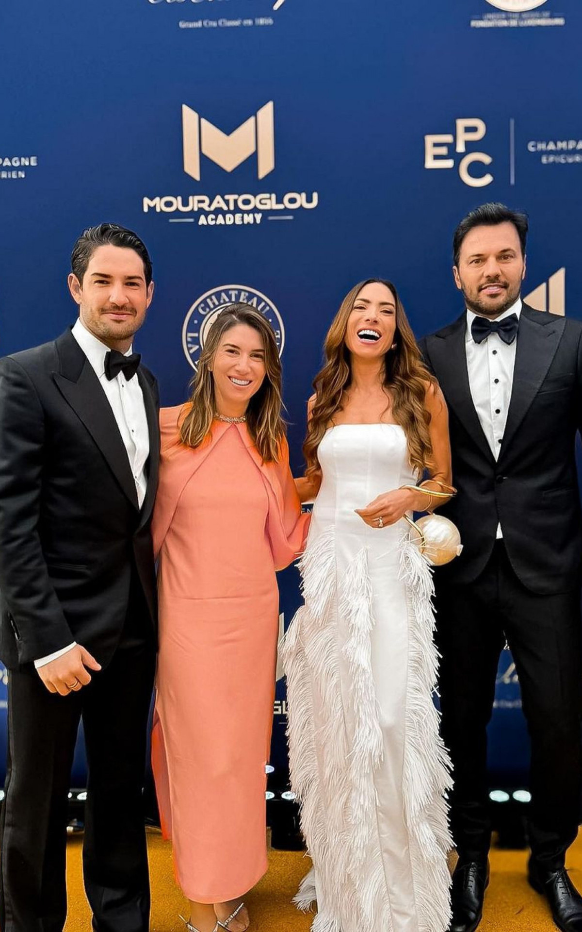 Alexandre Pato, Rebeca Abravanel, Patrícia Abravane e Fábio Faria - Reprodução/Instagram