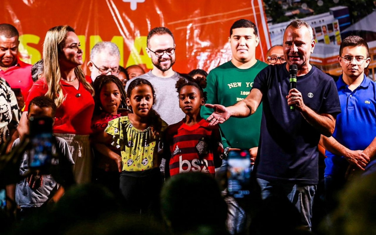 O prefeito Waguinho destacou os avanços na região e citou as realizações que estão transformando todo o bairro de Nova Aurora