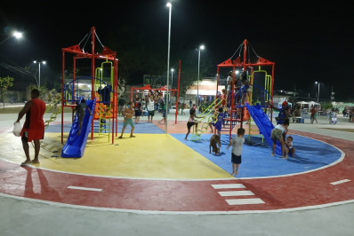 Prefeitura de Caxias entrega nova área de lazer na Vila Getúlio Cabral