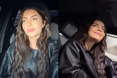 Jade Picon bate o carro e lamenta: 'Melhor ter ficado em casa'