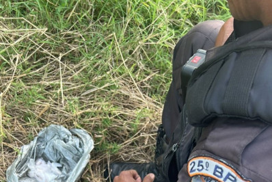 Polícia Militar apreende material entorpecente em São Vicente
