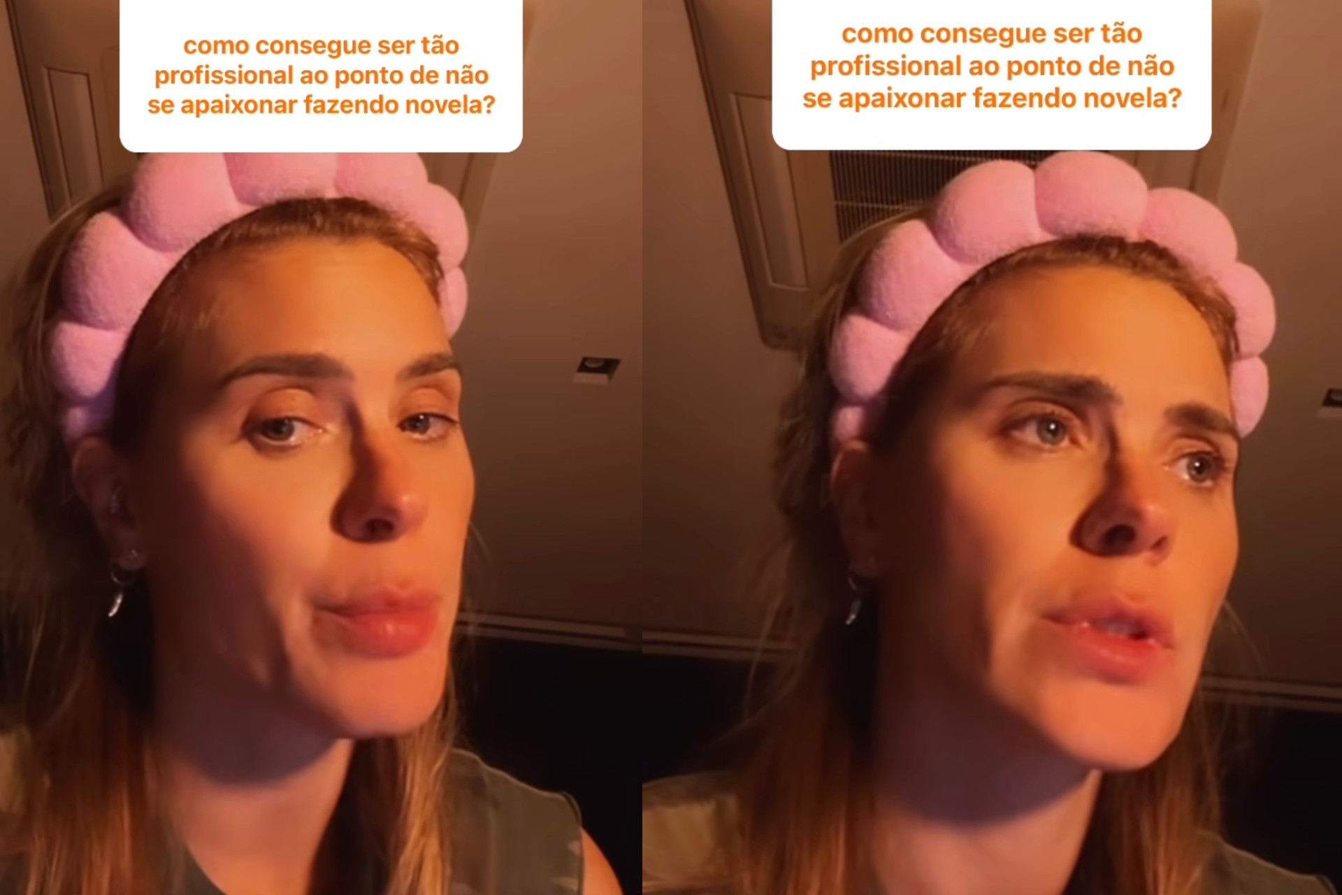 Carolina Dieckmann opina sobre se apaixonar por colegas de novelas - Reprodução