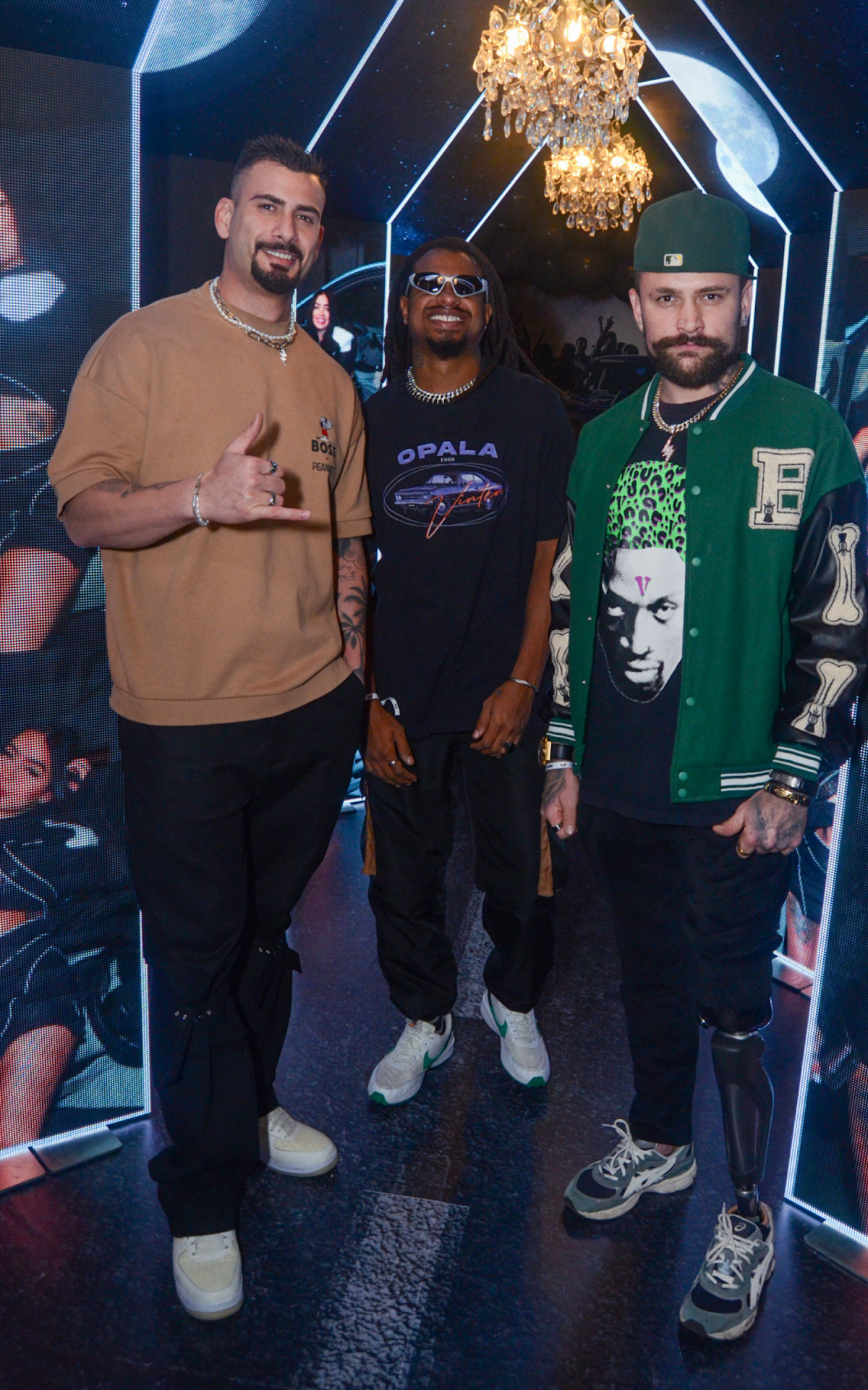 Nizam, Luigi e Vinicius Rodrigues