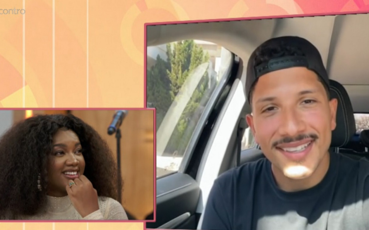 Iza participa do 'Encontro com Patrícia Poeta', da TV Globo - Reprodução de vídeo