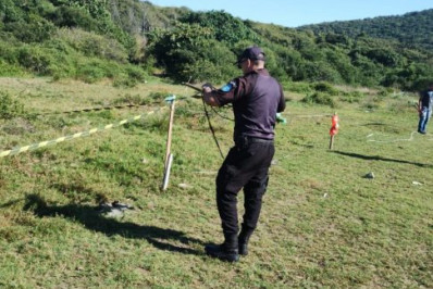 Fiscalização constata parcelamento irregular de terra em Área de Proteção Ambiental em Cabo Frio