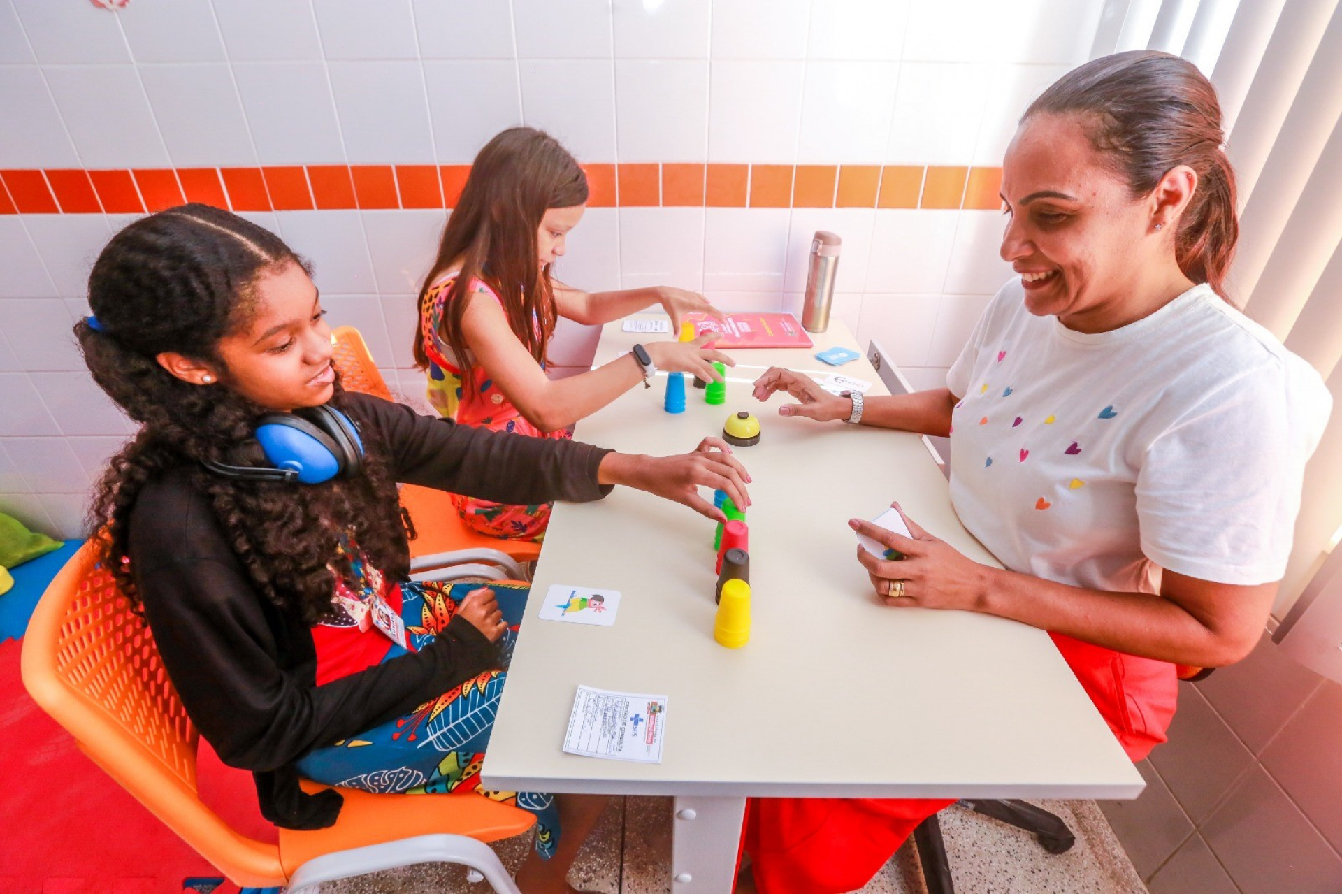 No Centro Especializado de Reabilitação às Crianças Neuroatípicas são desenvolvidas diversas atividades - Rafael Barreto/PMBR