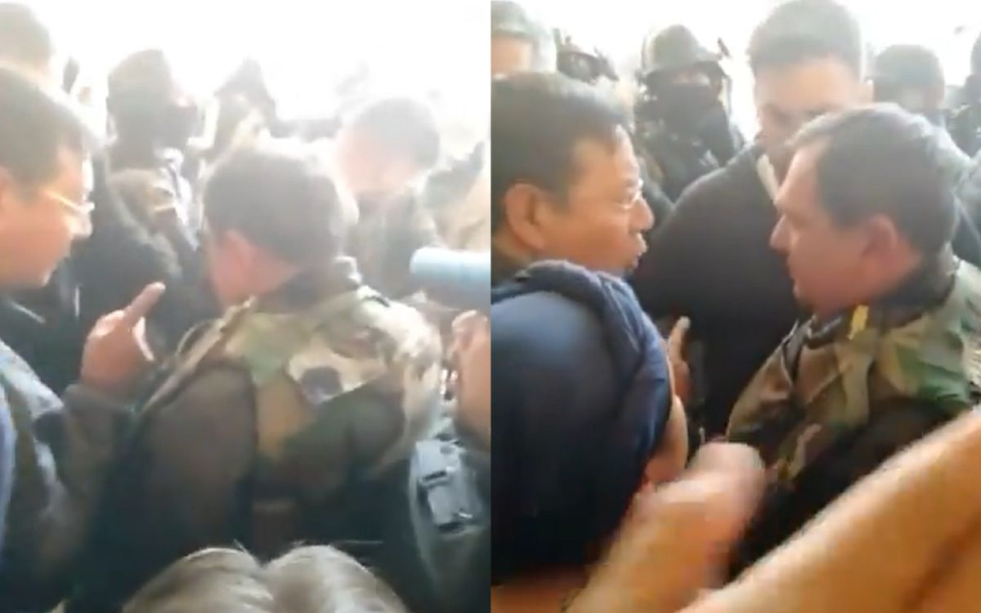 Luis Arce, presidente da Bolívia, bate de frente com Juan José Zúñiga - Reprodução / X