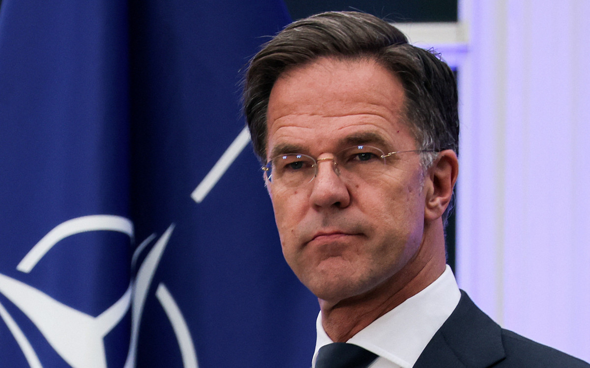 Mark Rutte, primeiro-ministro dos Países Baixos e novo secretário-geral da Otan - Simon Wohlfahrt / AFP