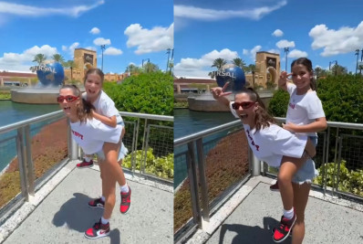 Deborah Secco mostra registros de viagem com a filha para Orlando: 'Juntas sempre'