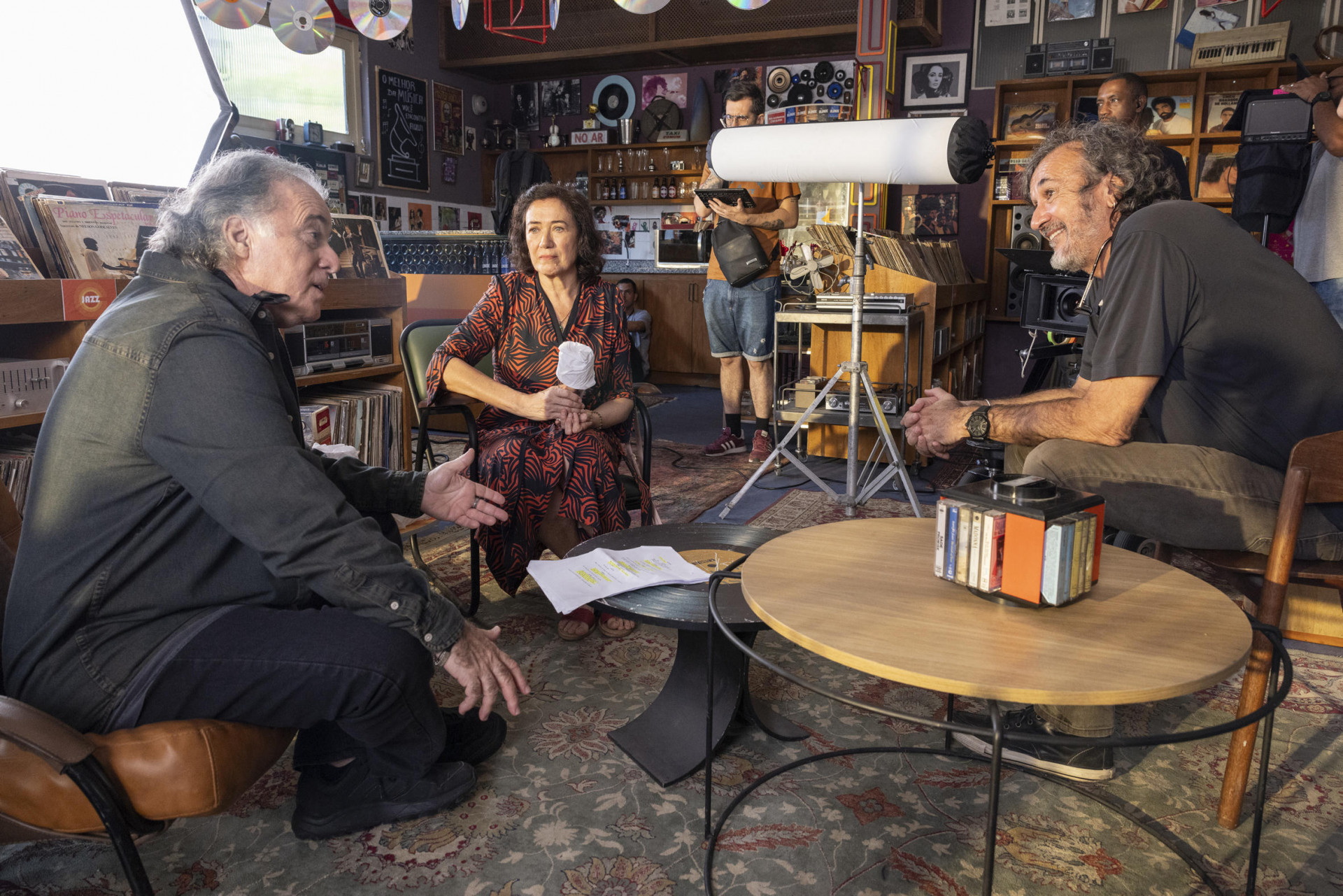 Tony Ramos retorna ao trabalho após cirurgias na cabeça - Fabio Rocha/TVGlobo