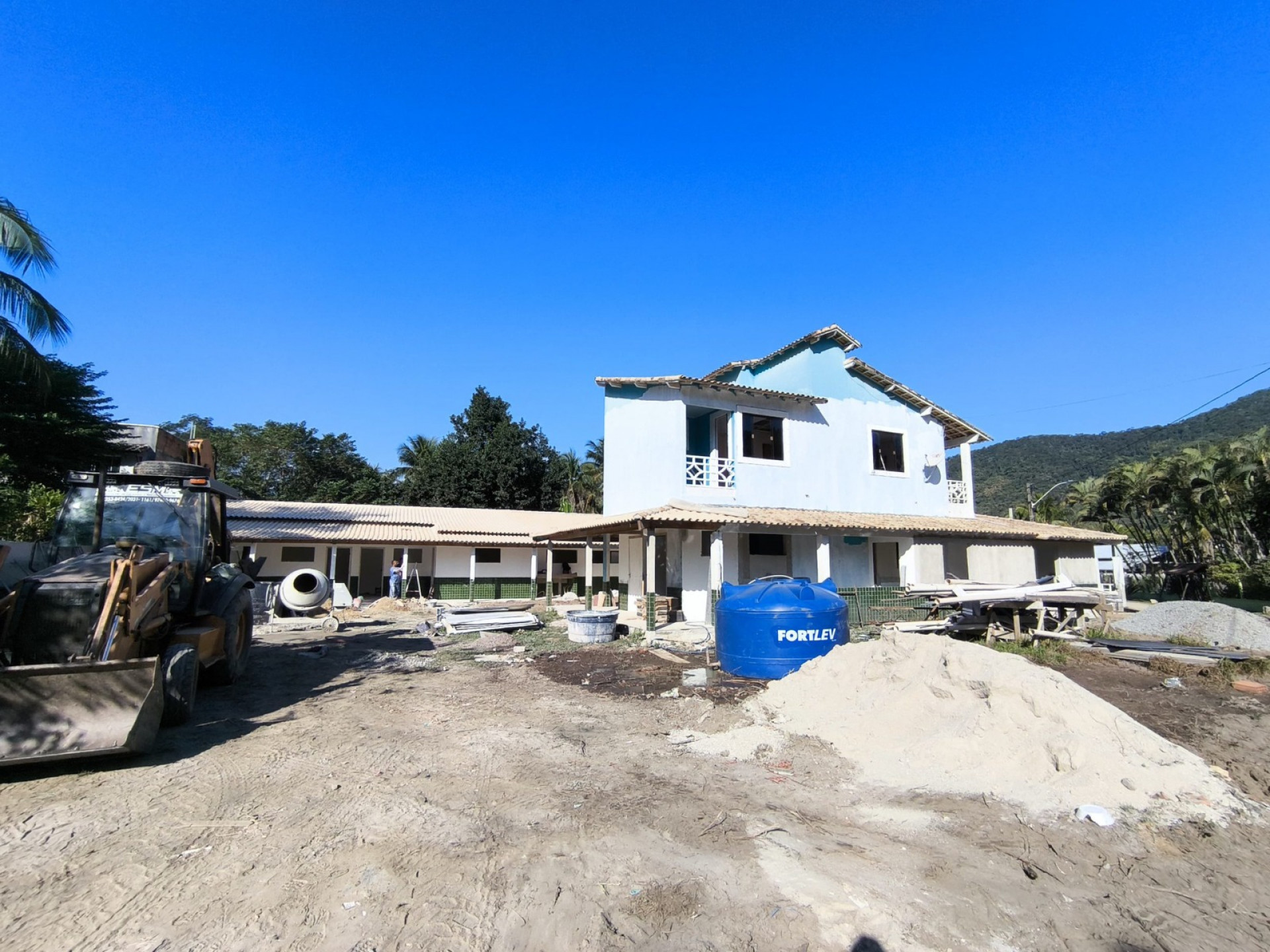 Prefeitura de Saquarema está construindo posto de saúde no bairro Mato Grosso - Divulgação/Prefeitura de Saquarema