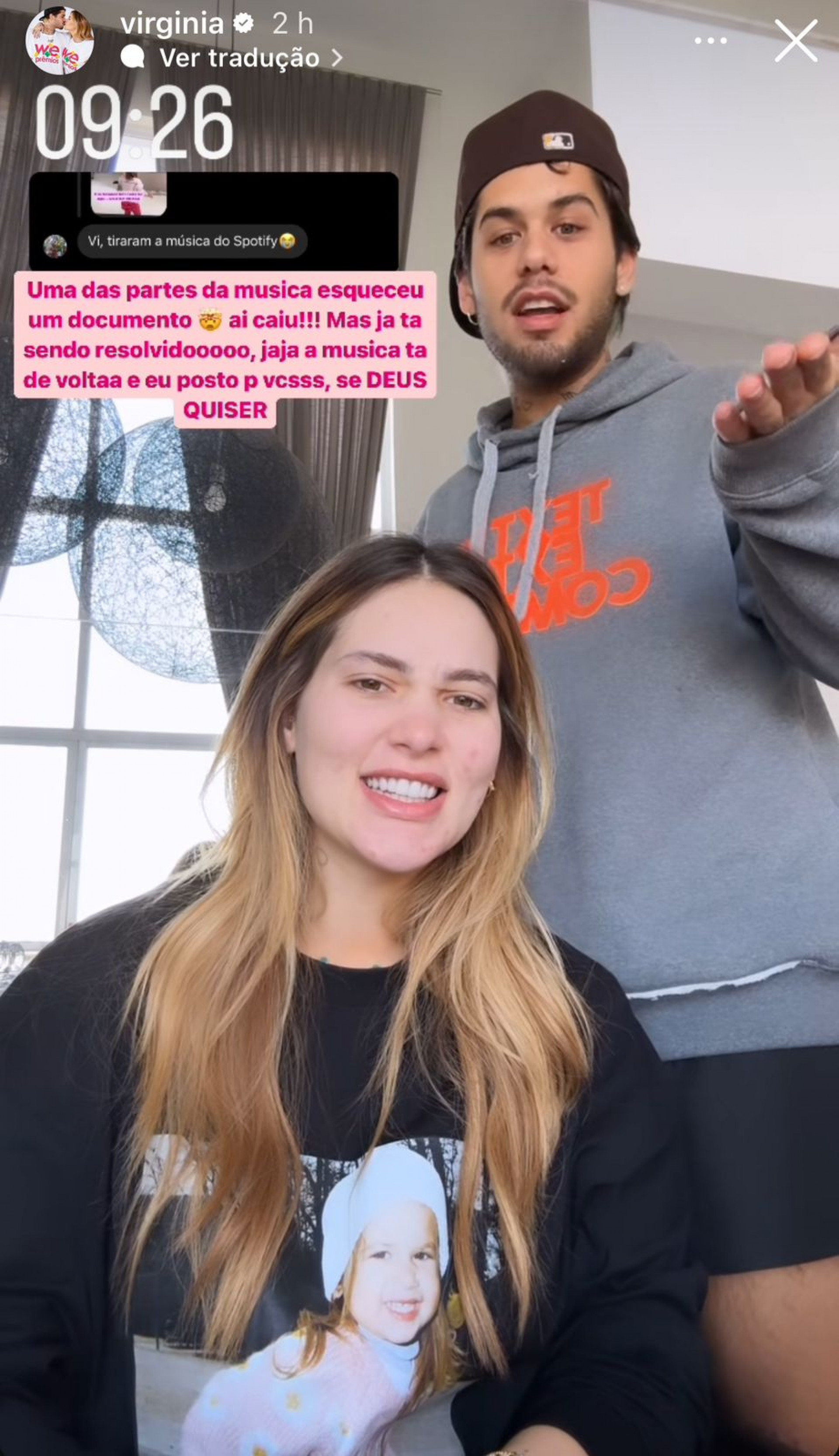 Zé Felipe e Virginia Fonseca - Reprodução / Instagram