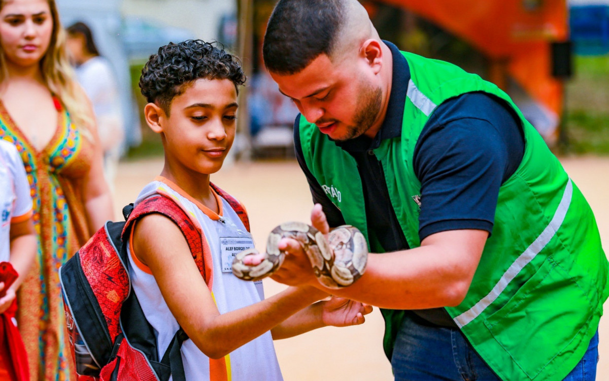 Alef Borges frisou sobre a importância de os seres humanos terem uma boa comunicação com os animais